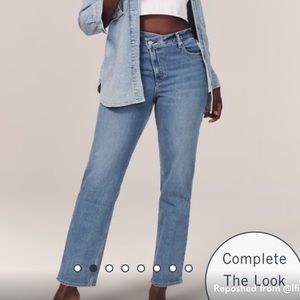 NWT Curve Love Ultra High Rise 90s Straight Jean